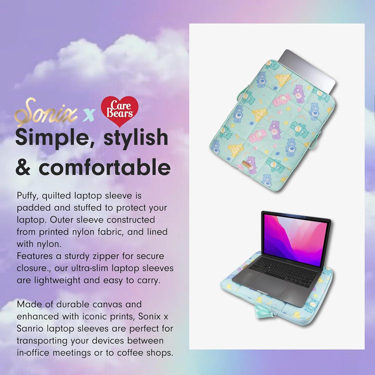Funda de Laptop Acolchada Sonix Puffy 15-16" Care Bears