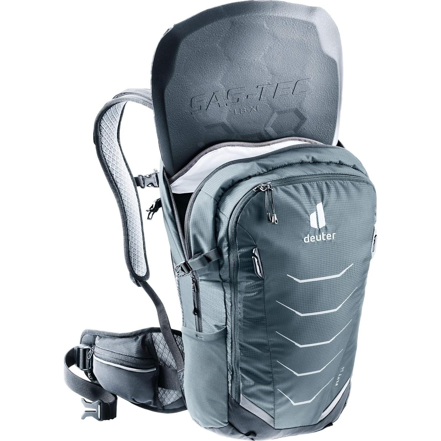 Mochila de Montaña Deuter Flyt 14 - 14L, Grafito-Negro