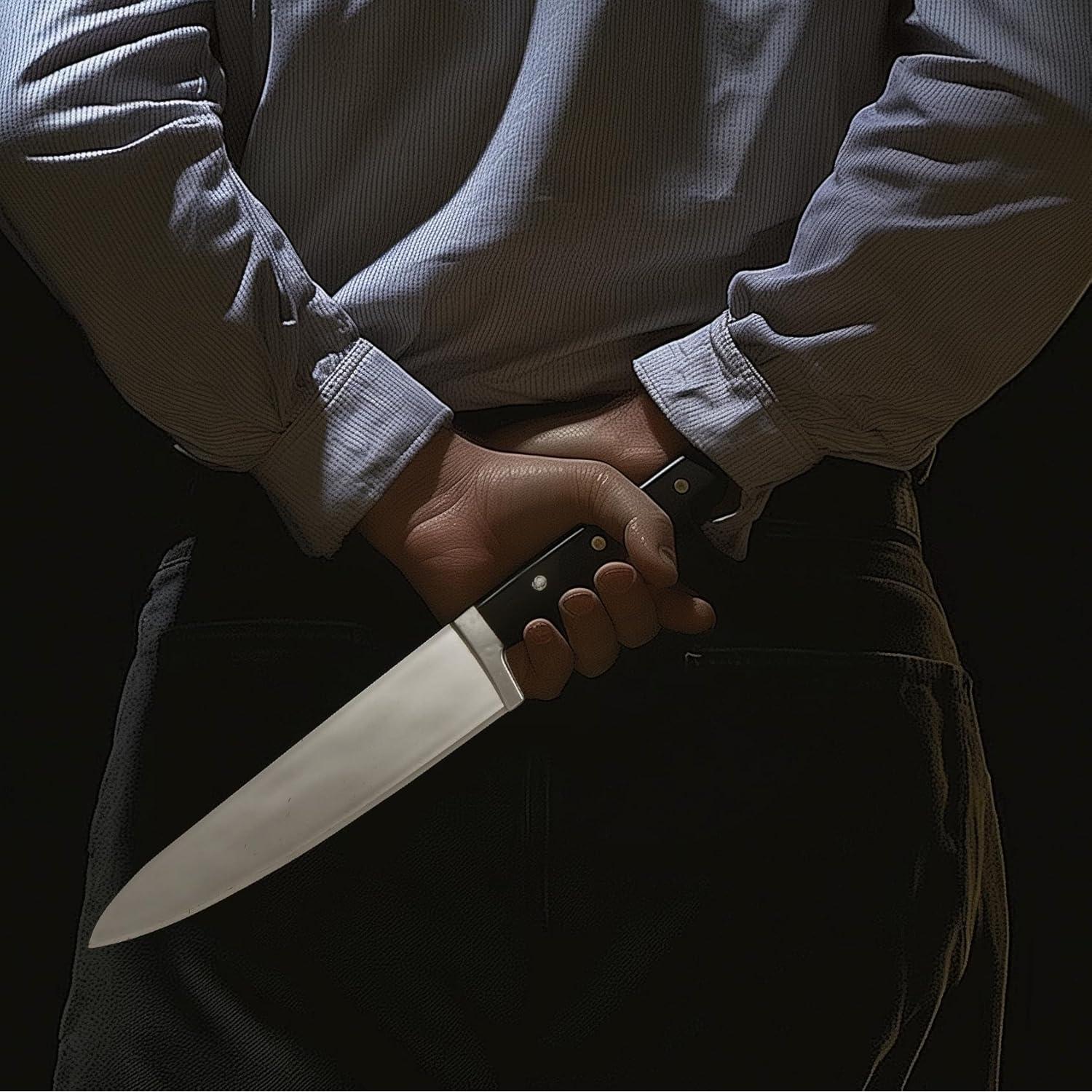 Cuchillo Falso de Carnicero UQJE 30,48 cm Halloween