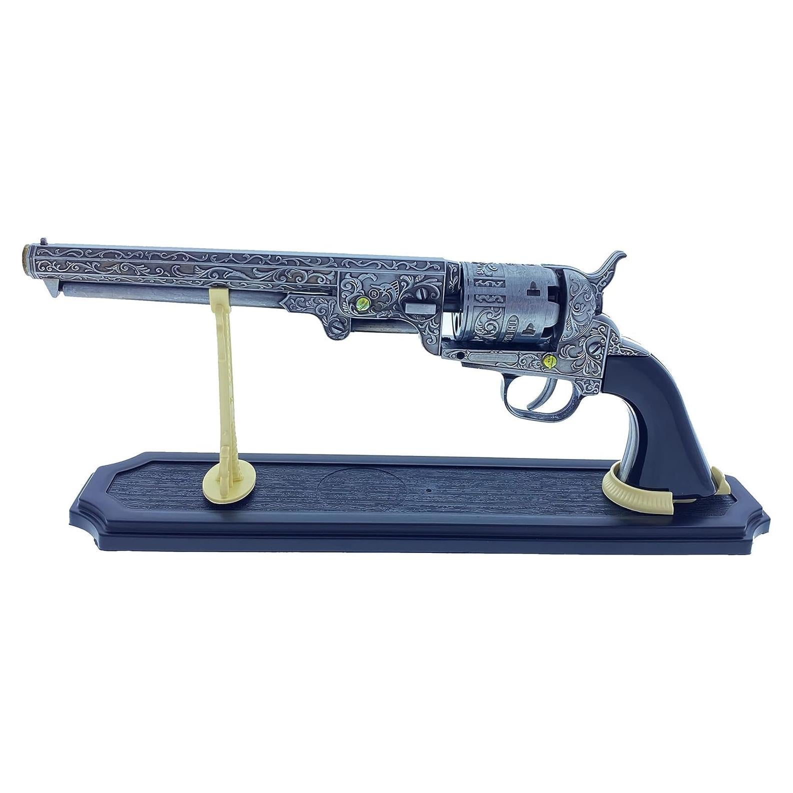 Revólver Decorativo Estilo Oeste Marino PS US Gris