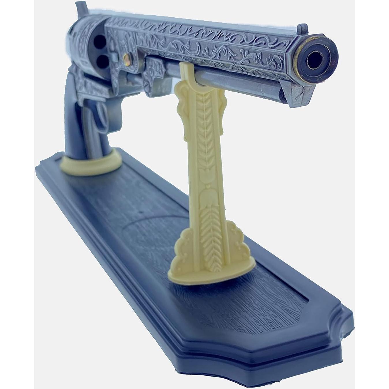 Revólver Decorativo Estilo Oeste Marino PS US Gris