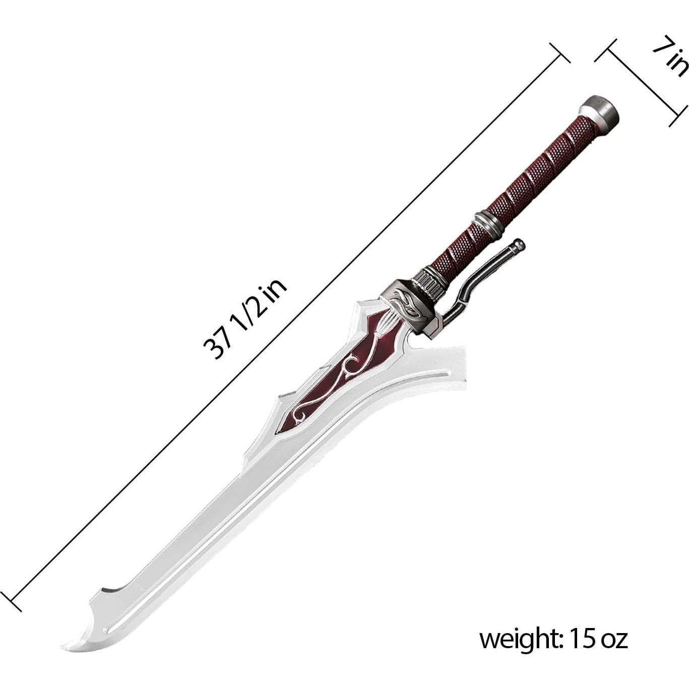 Espada de Espuma DMC Reina Roja Otaku Gear 93,98 cm