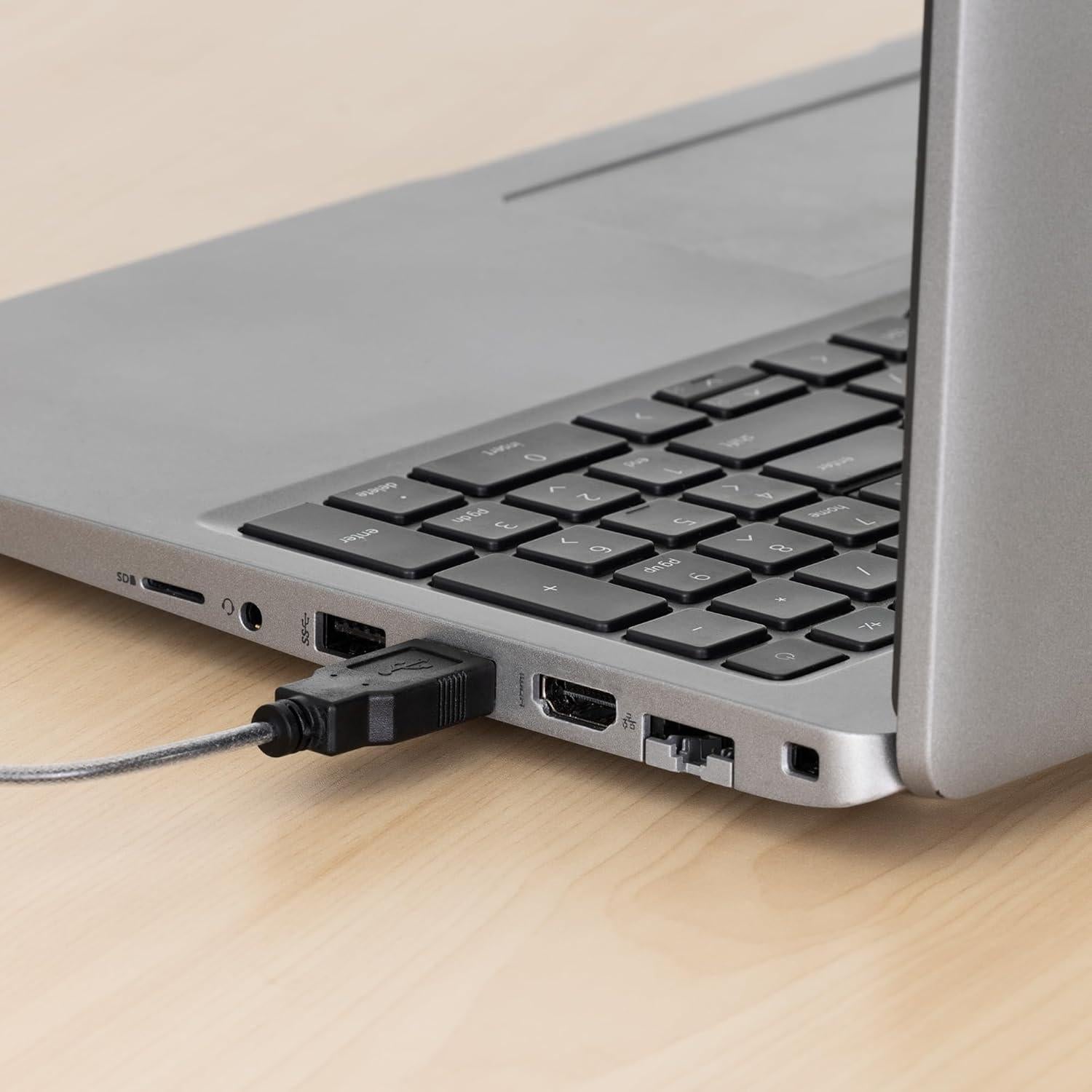 Auricular Estéreo USB Egghead con Micrófono Flexible y Almohadillas de Cuero Sintético