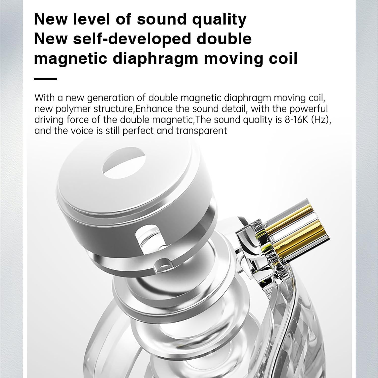 Auriculares In-Ear ND Venus con Micrófono 3.5mm, 10mm