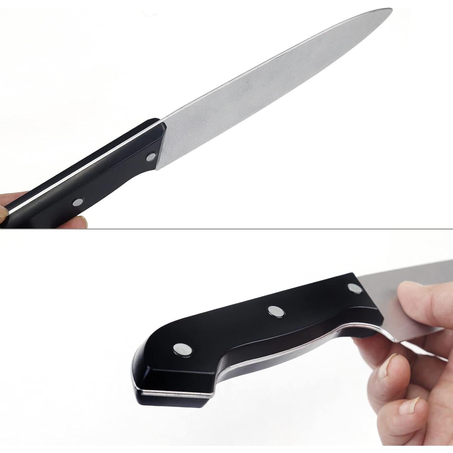 Cuchillo Falso de Carnicero UQJE 30 cm Halloween Cosplay