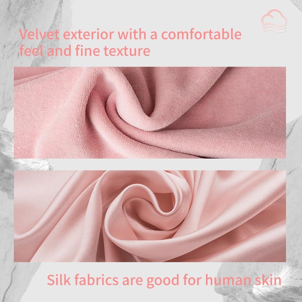 Máscara de Sueño Bluetooth SYPVRY Rosa con Auriculares Inalámbricos