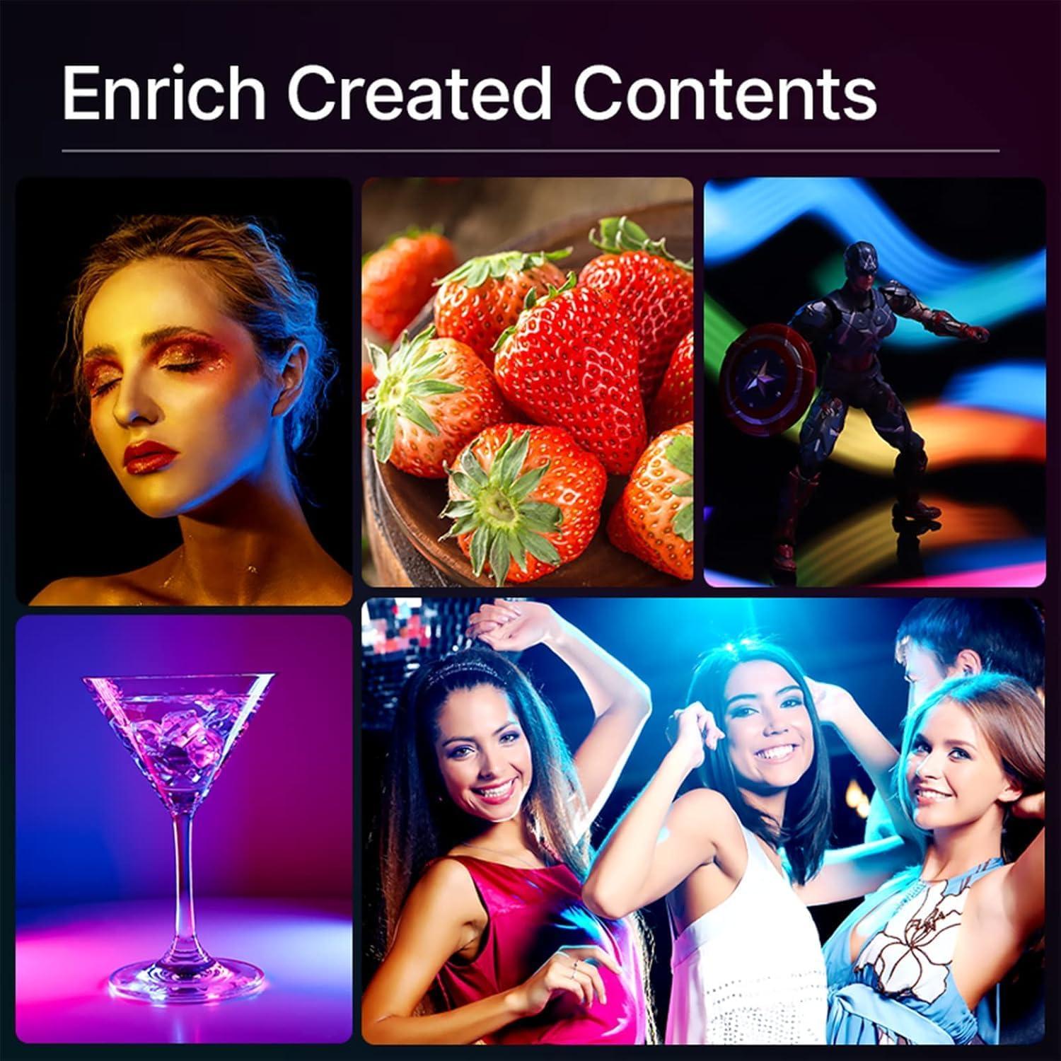 Luz de Video LED RGB Ulanzi VL49 Pro 2500-9000K Recargable