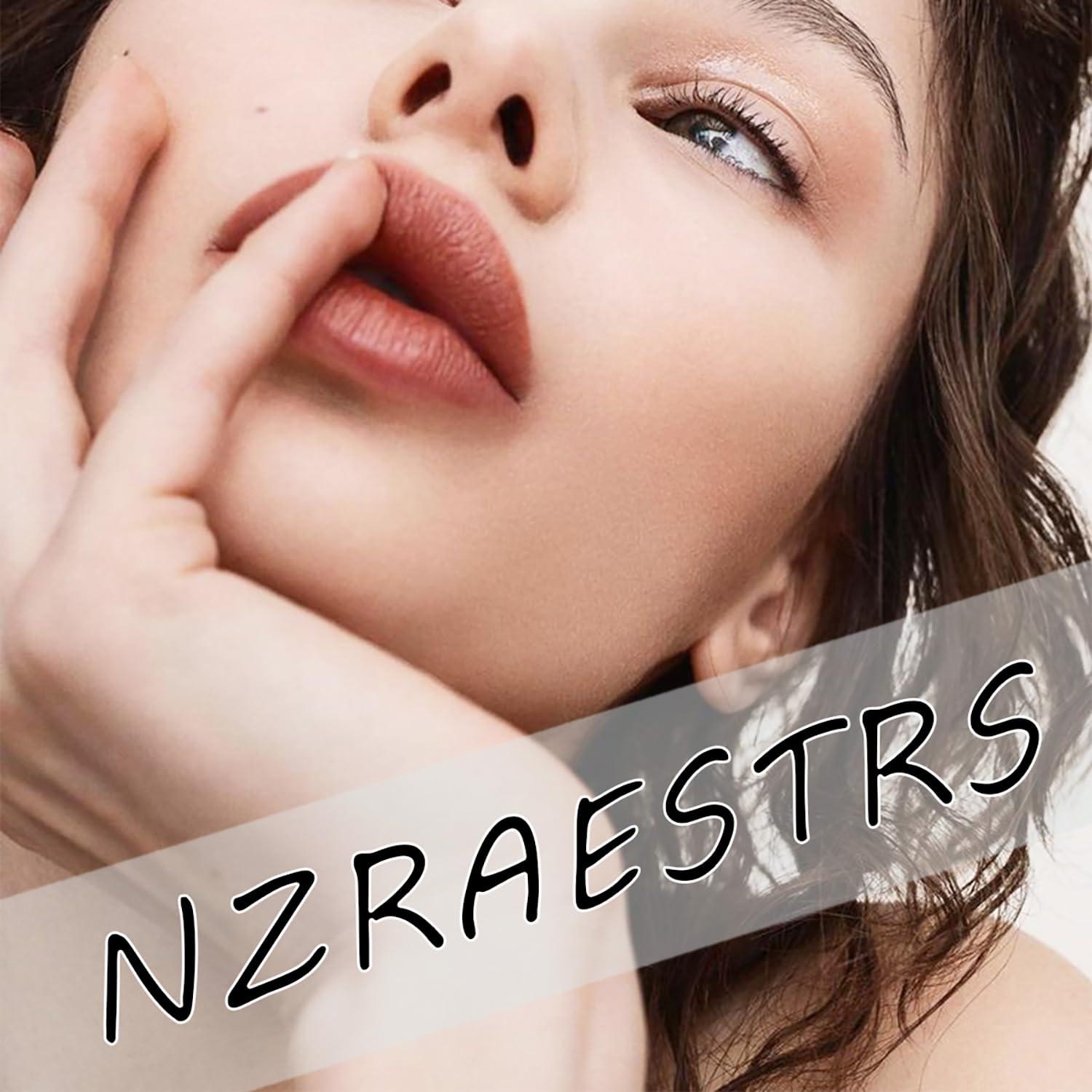 24 Piezas Uñas Postizas Francesas Cortas Coloridas NZRAESTRS