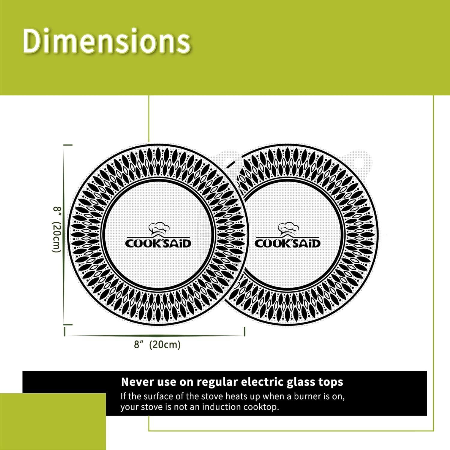 Protector de Cocina de Inducción Cook's Aid 20 cm - Silicona