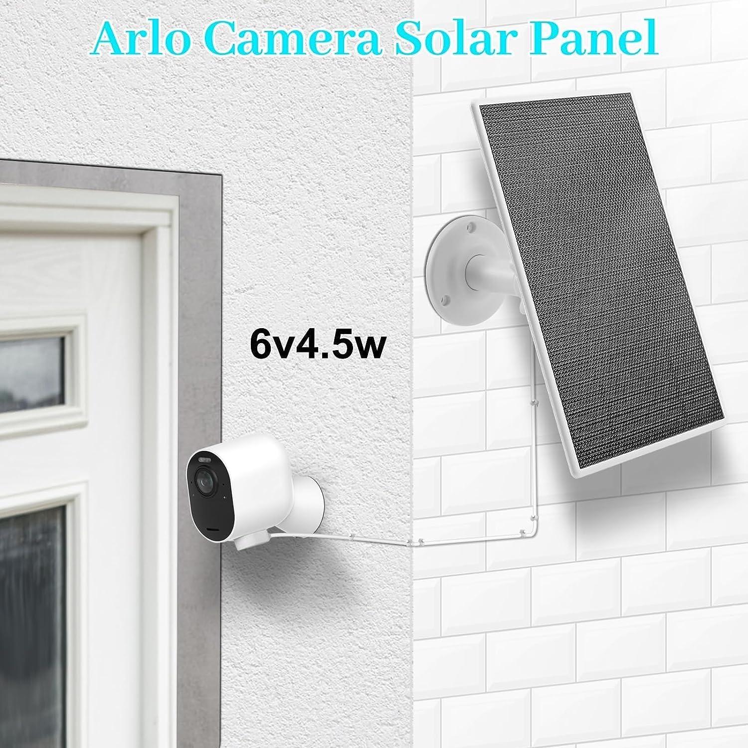 Cargador Solar Paodekua para Cámara Arlo Pro 4 y Ultra 2