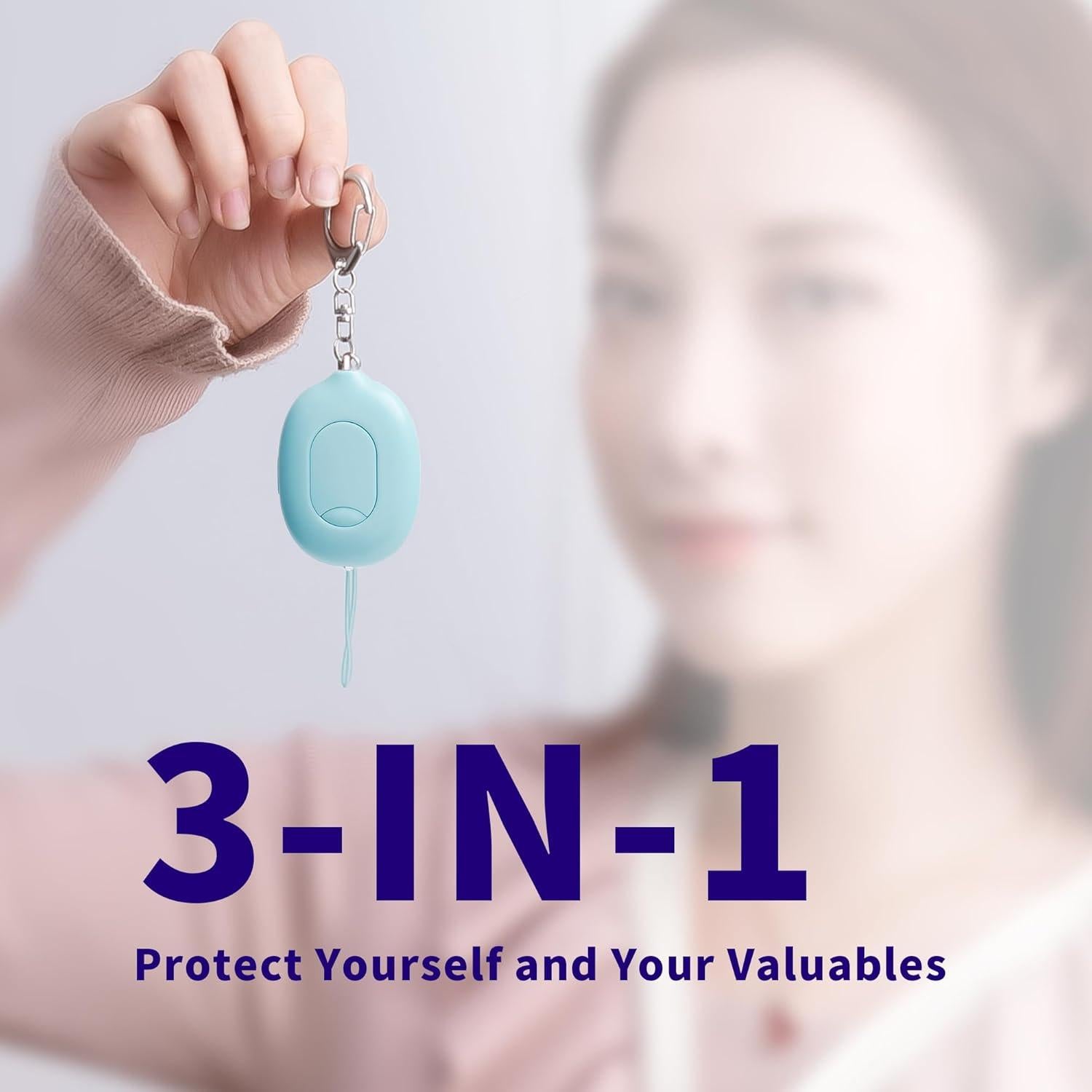 Alarma de Seguridad Portátil Mingvsky PF-702 130 dB USB