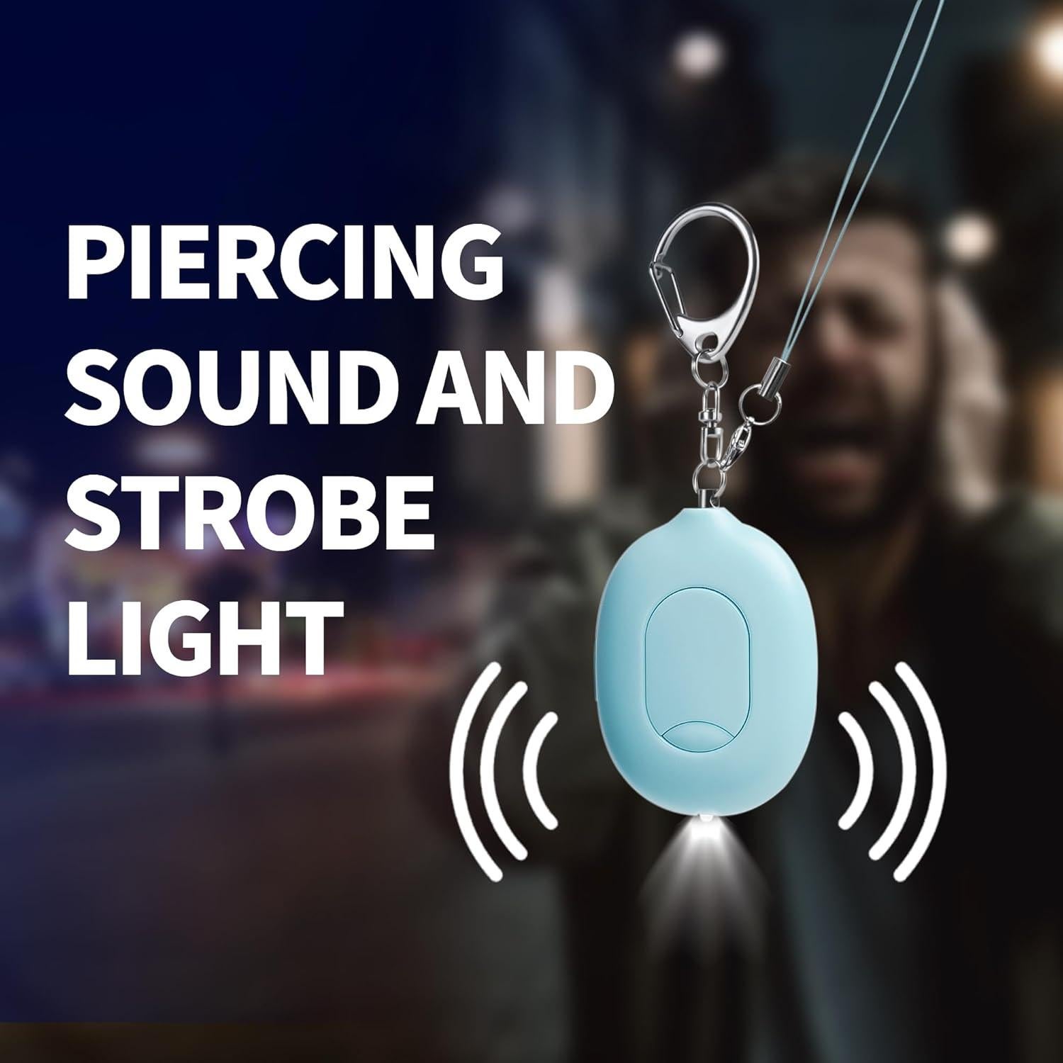 Alarma de Seguridad Portátil Mingvsky PF-702 130 dB USB