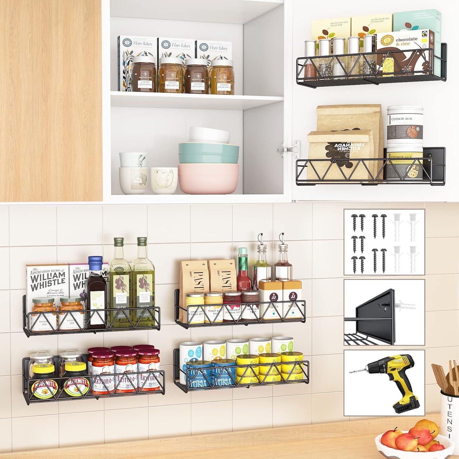 Estante Magnético para Especias Vodoco 4 Niveles 30.2x8.9cm