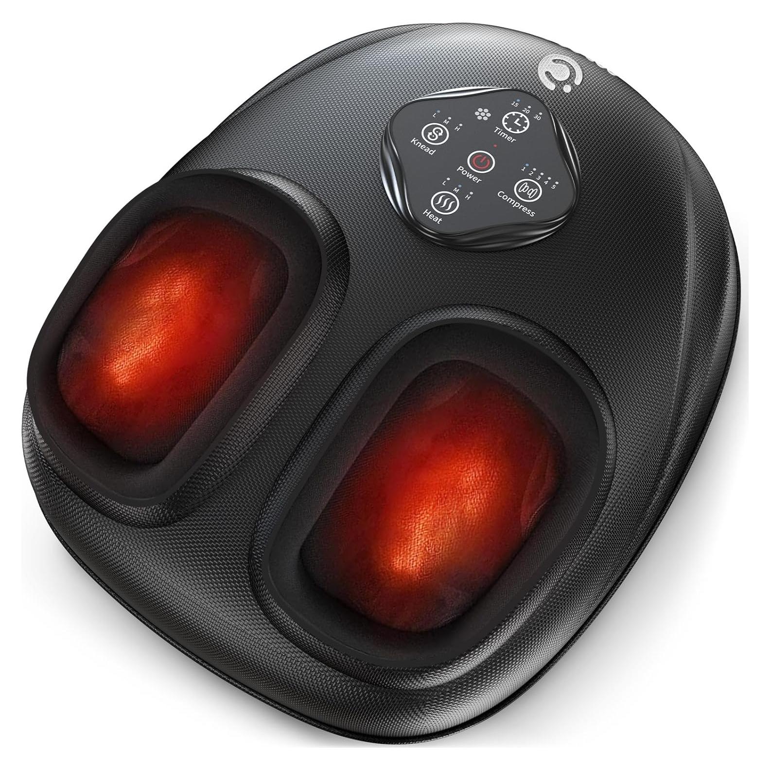 Masajeador de pies CooCoCo Shiatsu con calor y compresión