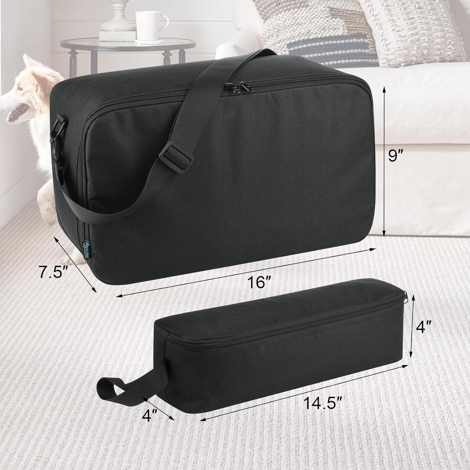 Organizador de Aseo para Mascotas Beautyflier - Bolsa Negra