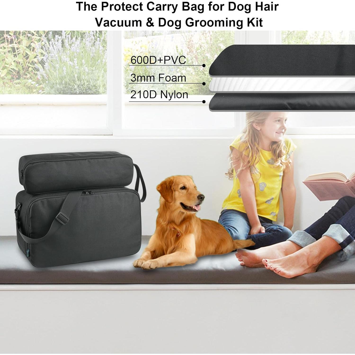 Organizador de Aseo para Mascotas Beautyflier - Bolsa Negra