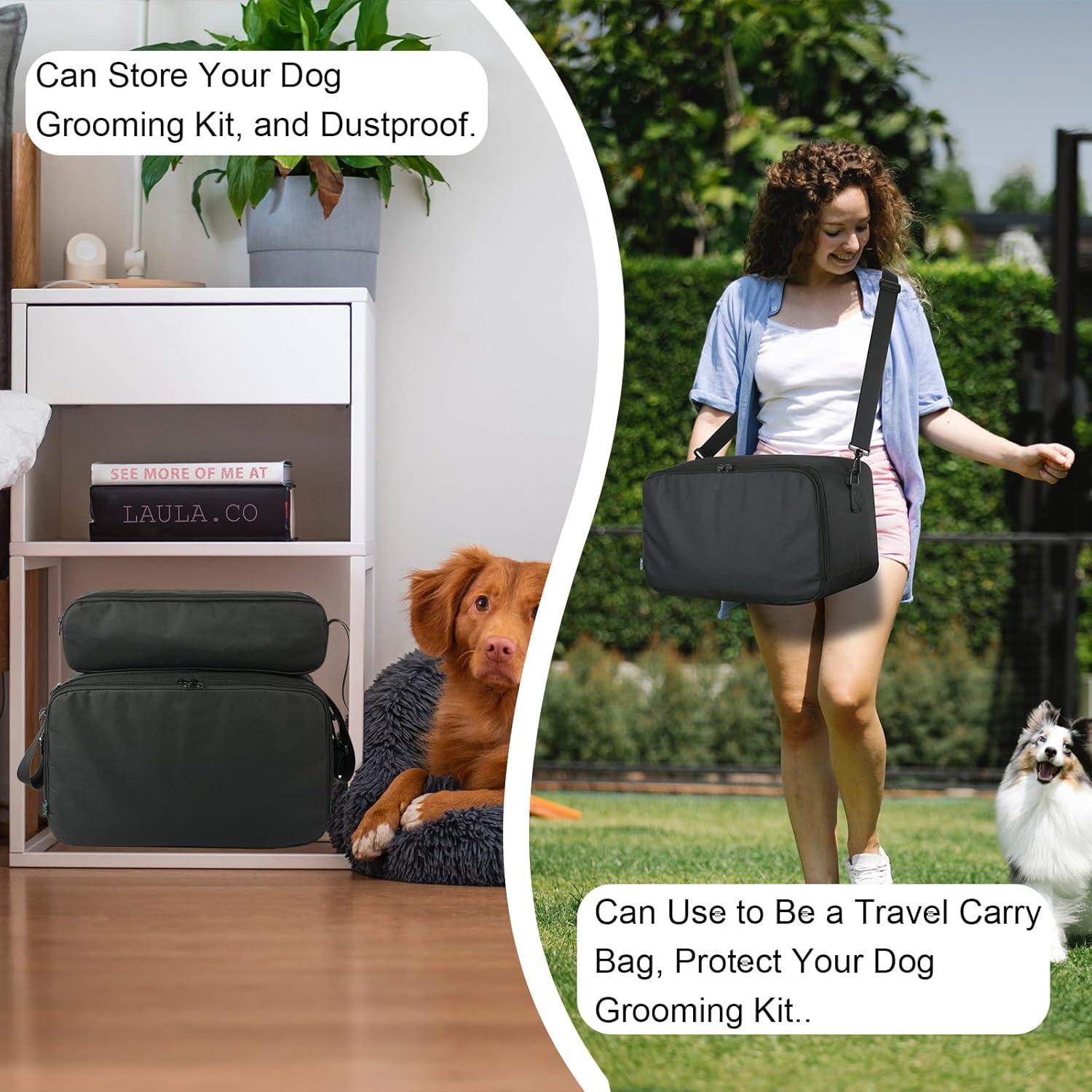 Organizador de Aseo para Mascotas Beautyflier - Bolsa Negra