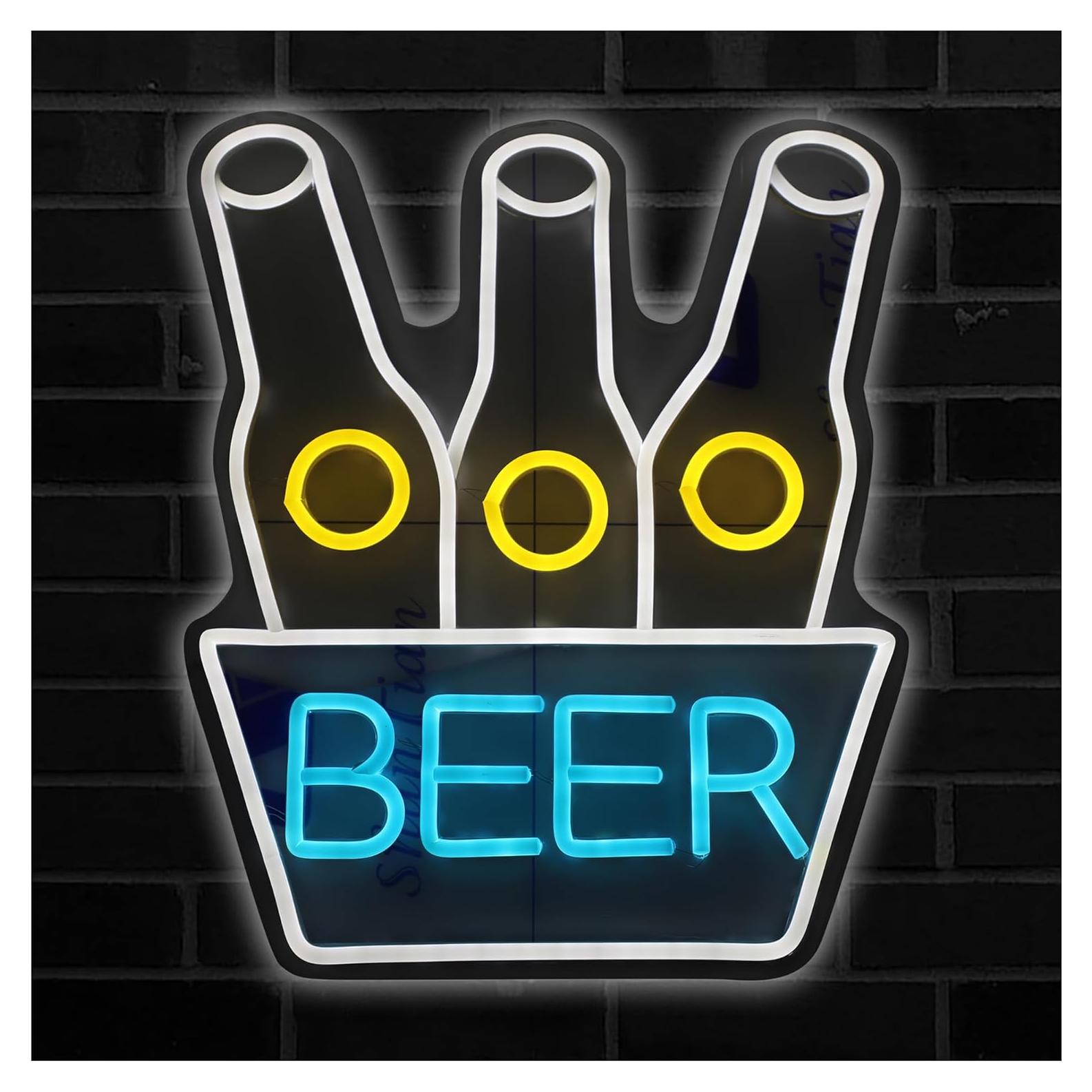 Cartel de Neón LED Cerveza Arphinneon 20.3x12.7 cm