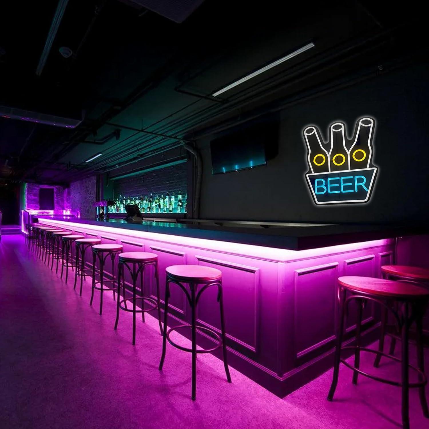 Cartel de Neón LED Cerveza Arphinneon 20.3x12.7 cm