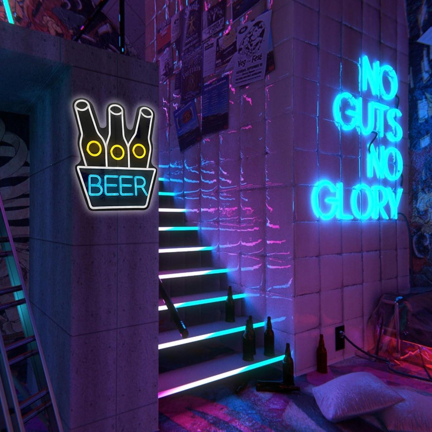 Cartel de Neón LED Cerveza Arphinneon 20.3x12.7 cm