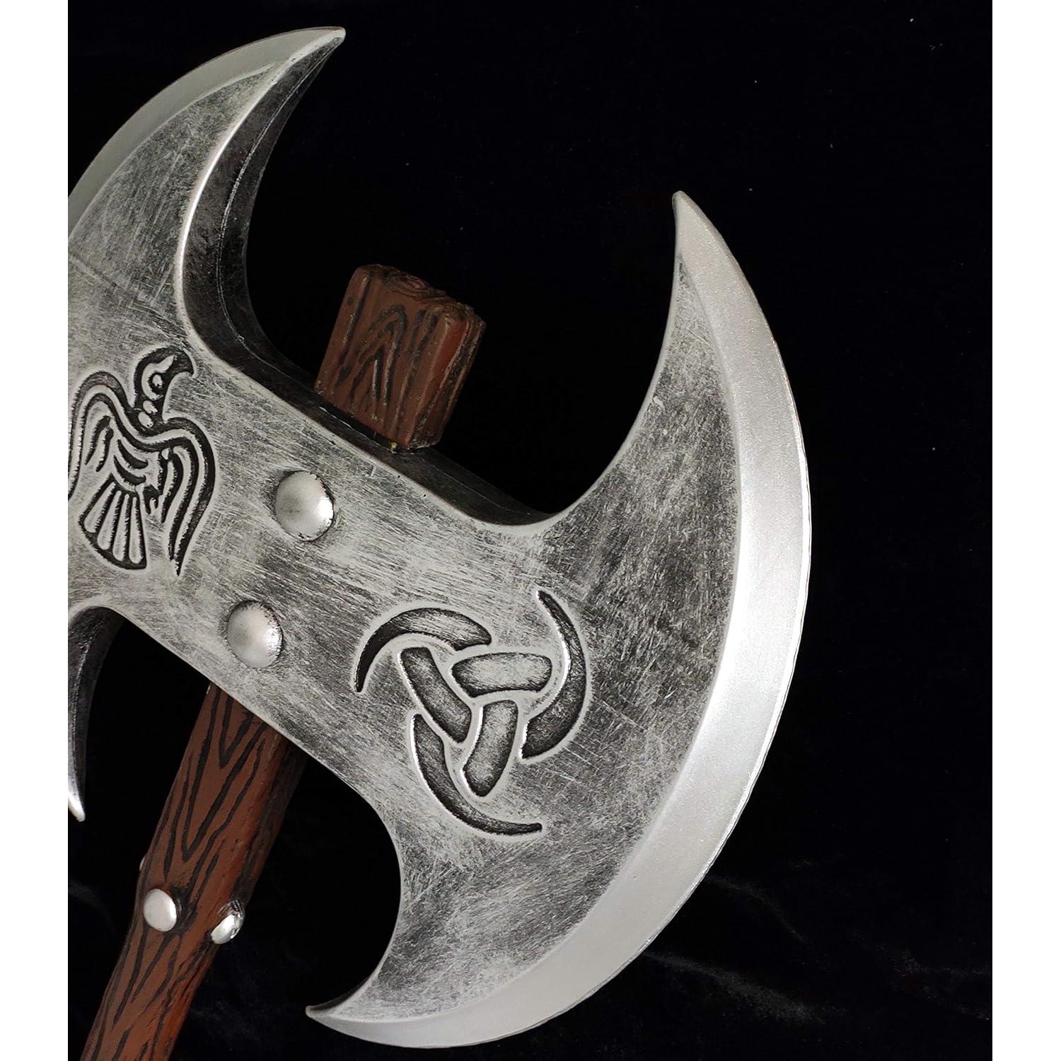 Hacha de Dos Manos LOOYAR Juguete Espuma PU 101,6 cm