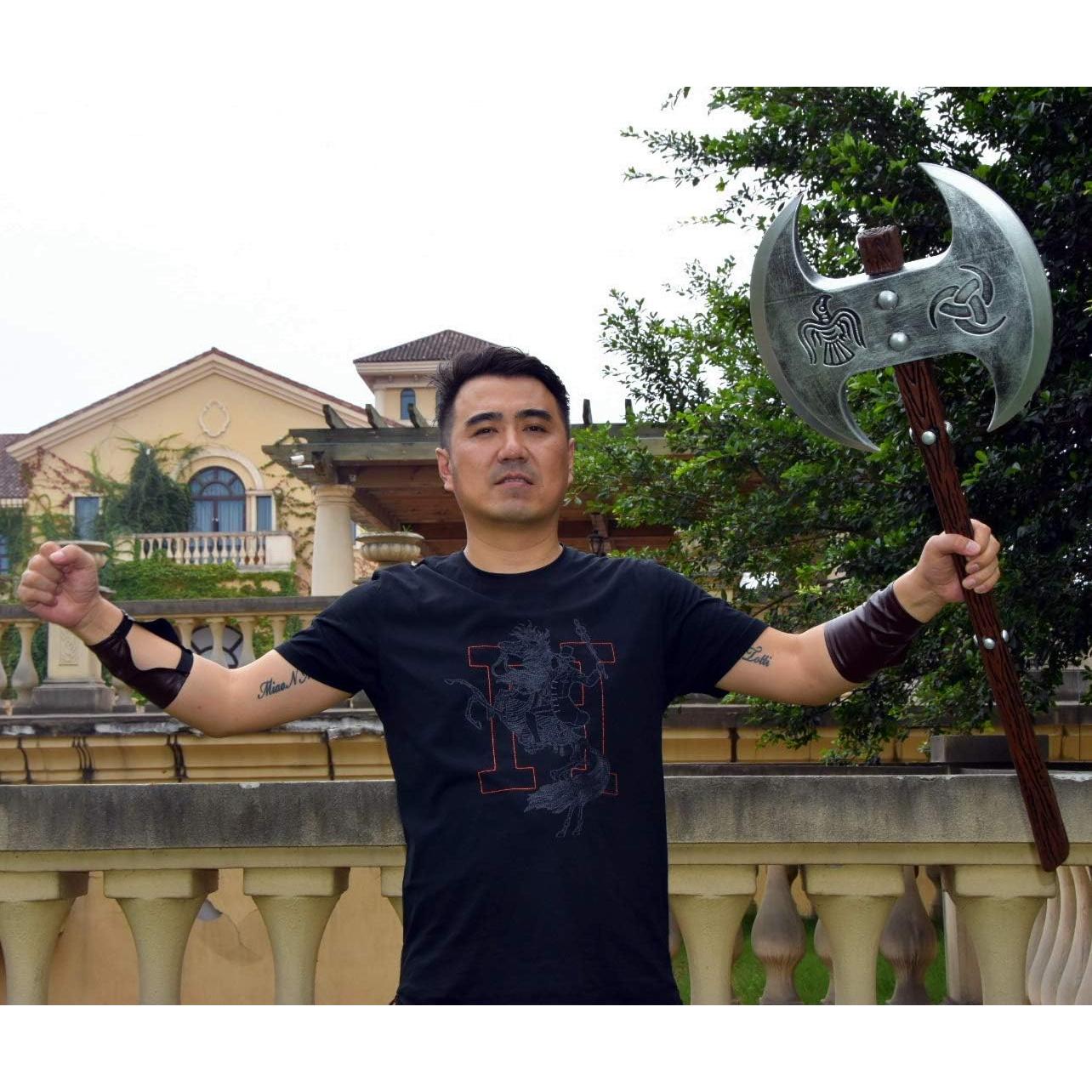 Hacha de Dos Manos LOOYAR Juguete Espuma PU 101,6 cm