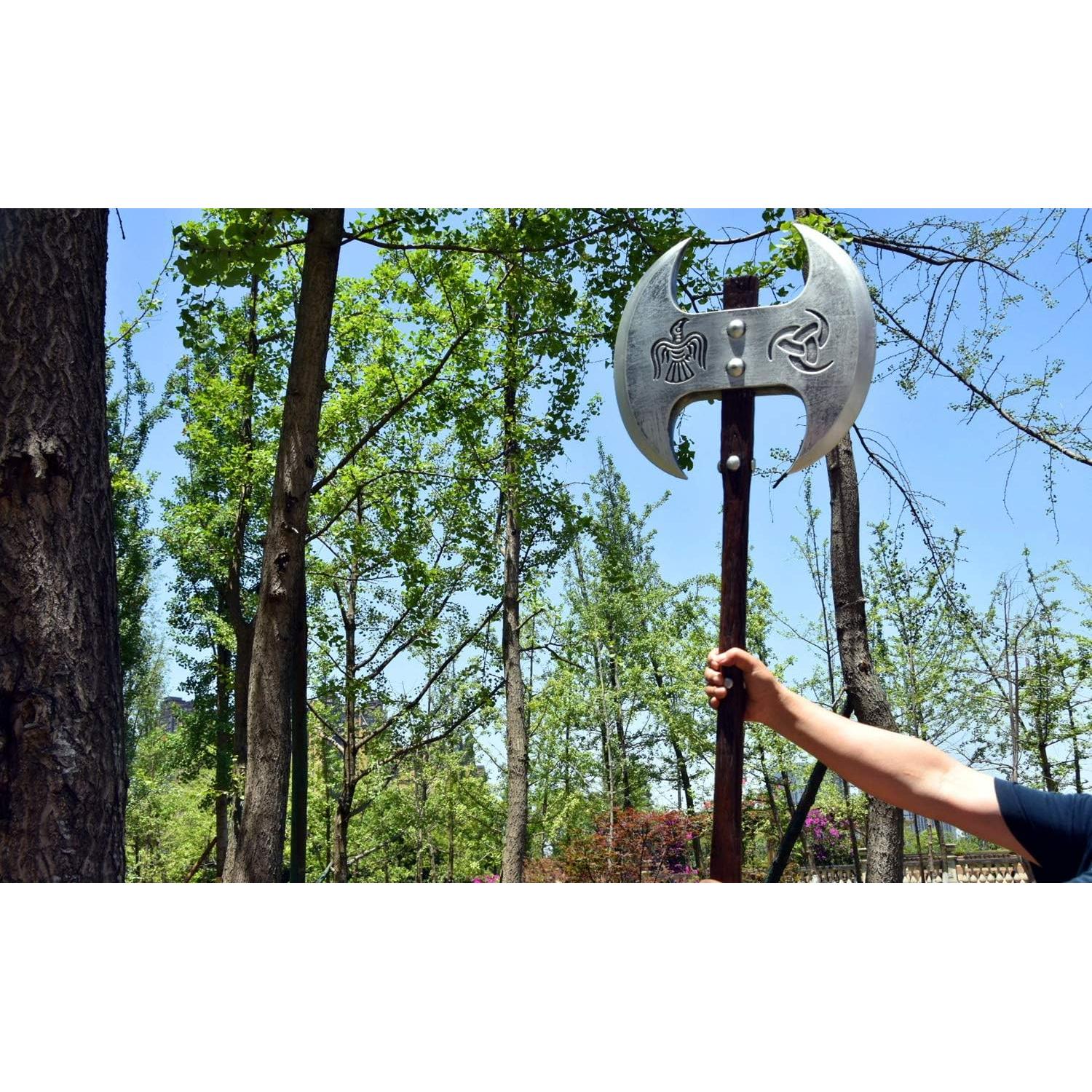 Hacha de Dos Manos LOOYAR Juguete Espuma PU 101,6 cm