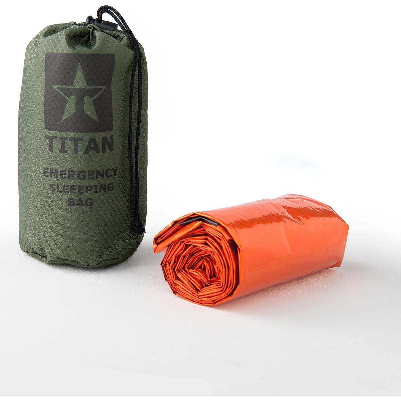 Bolsa de Dormir de Emergencia TITAN Supervivencia 198x91cm