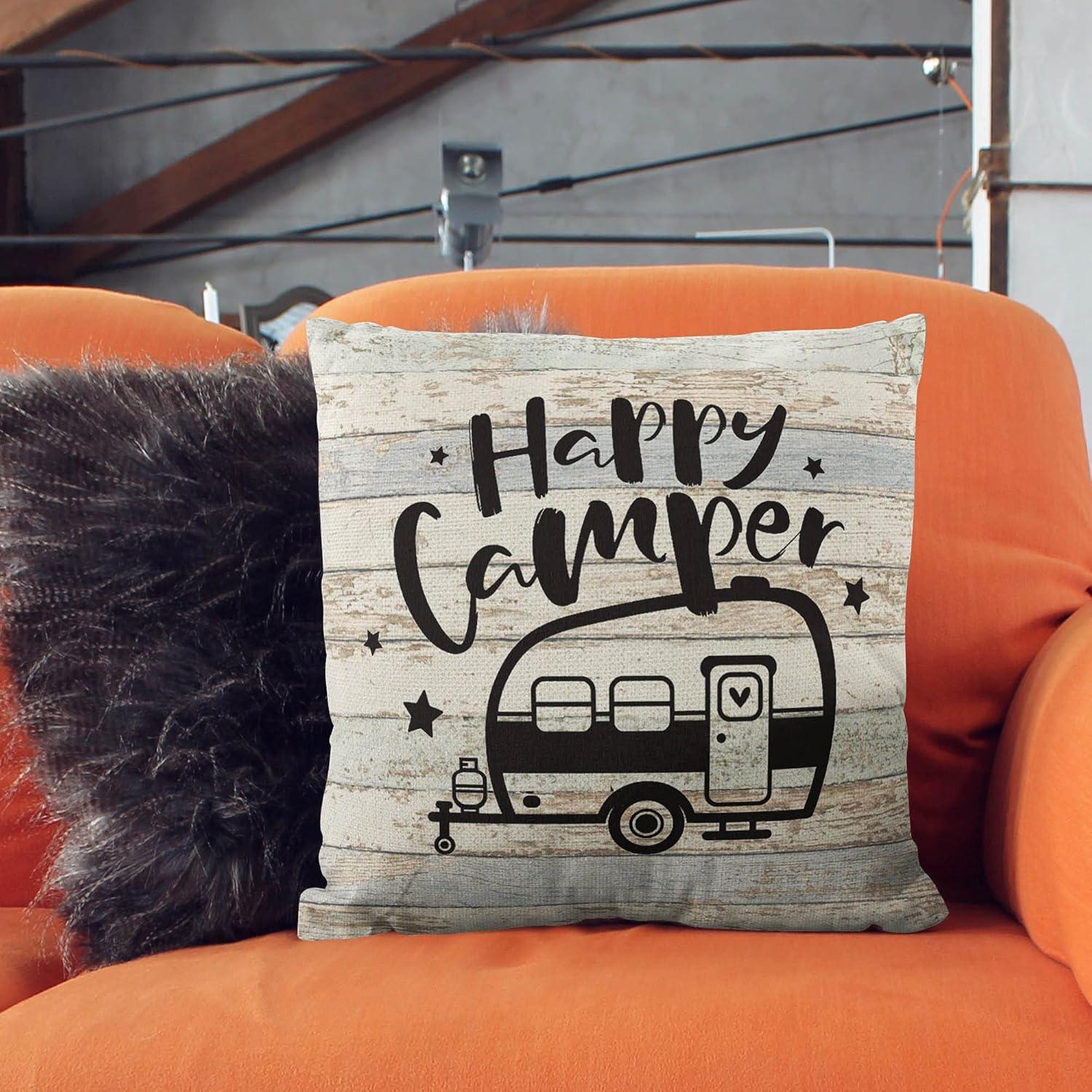 Fundas de Almohada Decorativas M-Qizi Lino 45x45 cm 2 Unidades