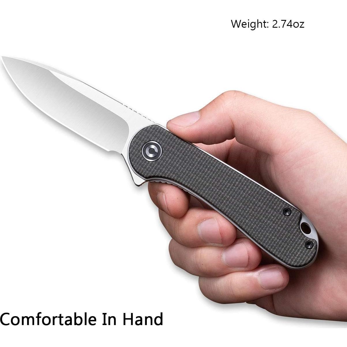 Cuchillo de Bolsillo CIVIVI C907T Verde Oscuro Plegable D2