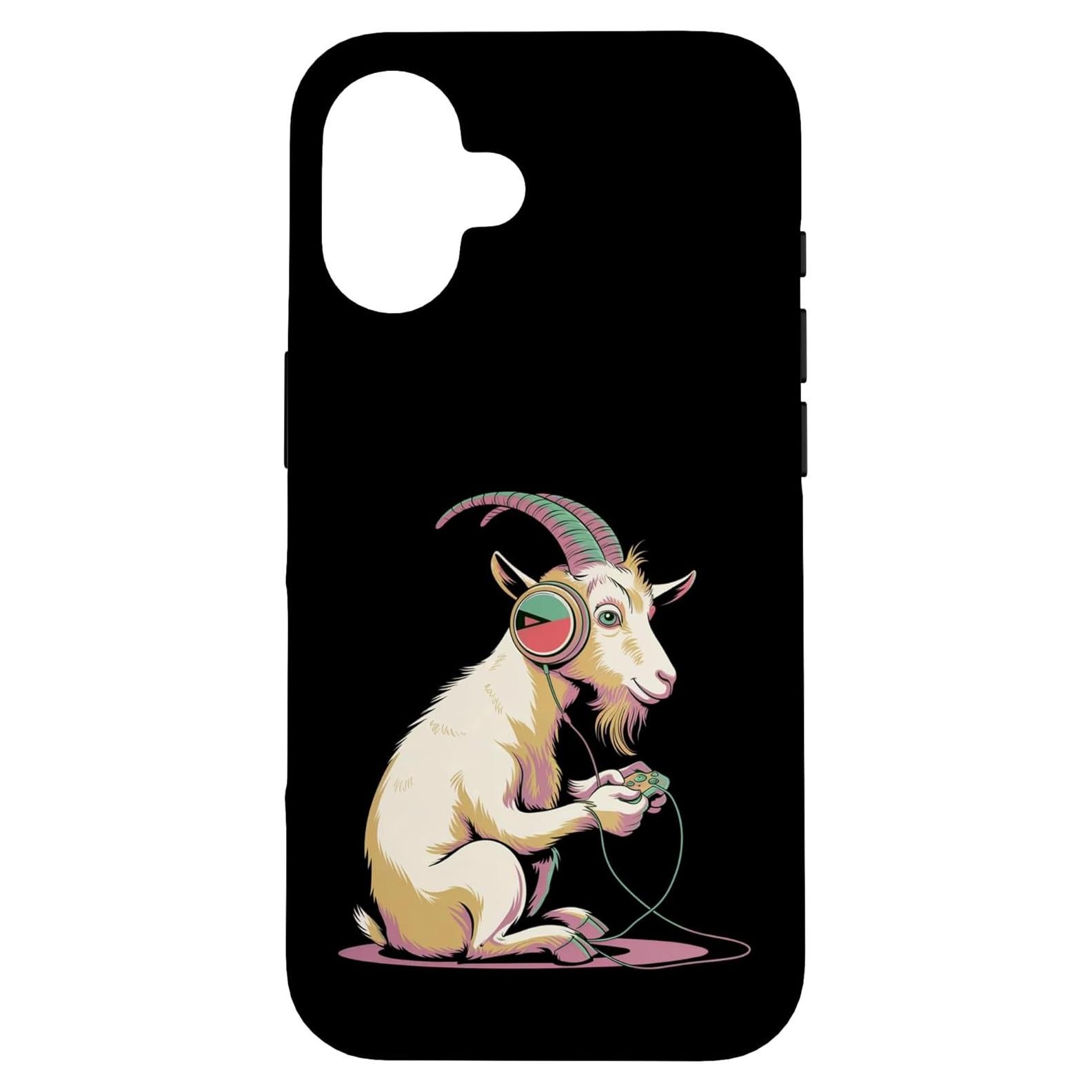 Funda Protectora para iPhone 16 Cabra de Peluche Niños