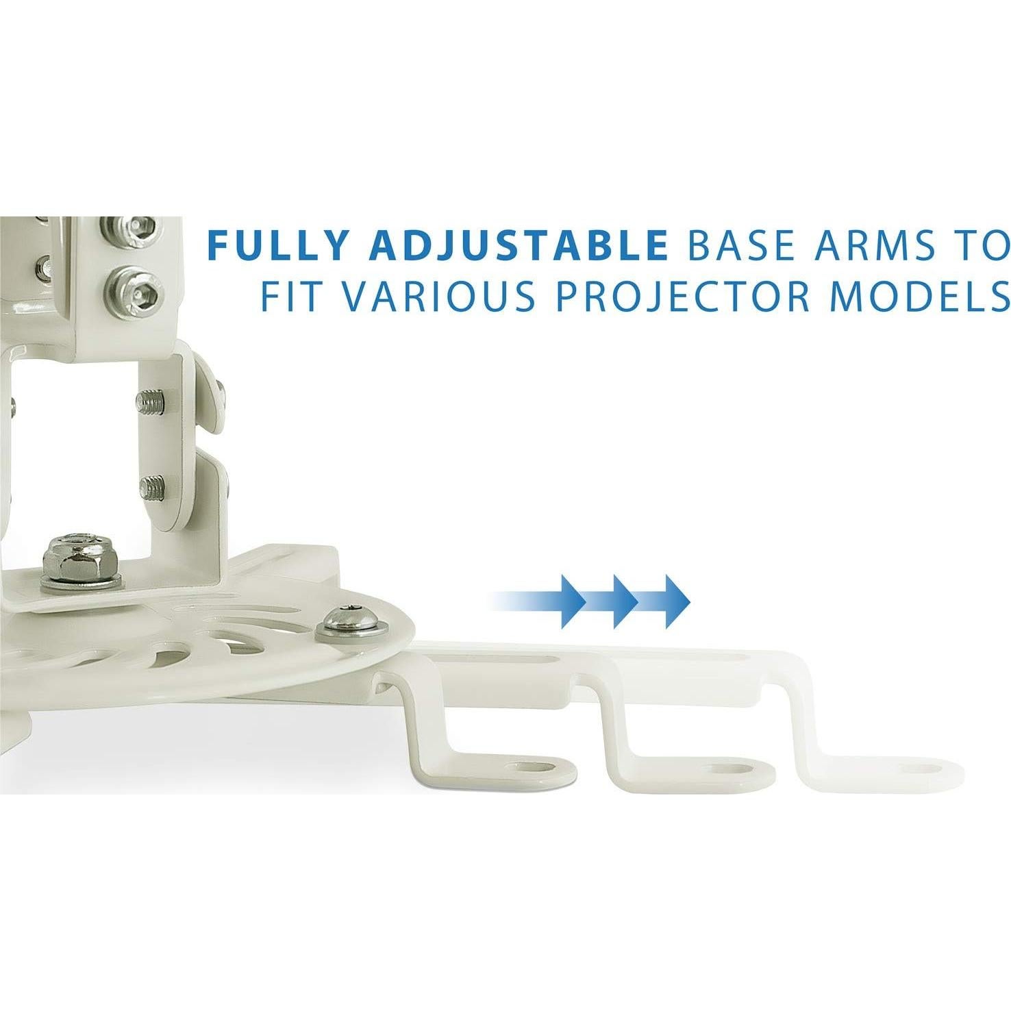 Soporte de Proyector de Techo Mount-It! Ajustable 36.8-54.6 cm