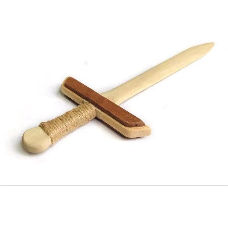 Juego de 2 Espadas de Madera Flmitey 30,48 cm Hechas a Mano