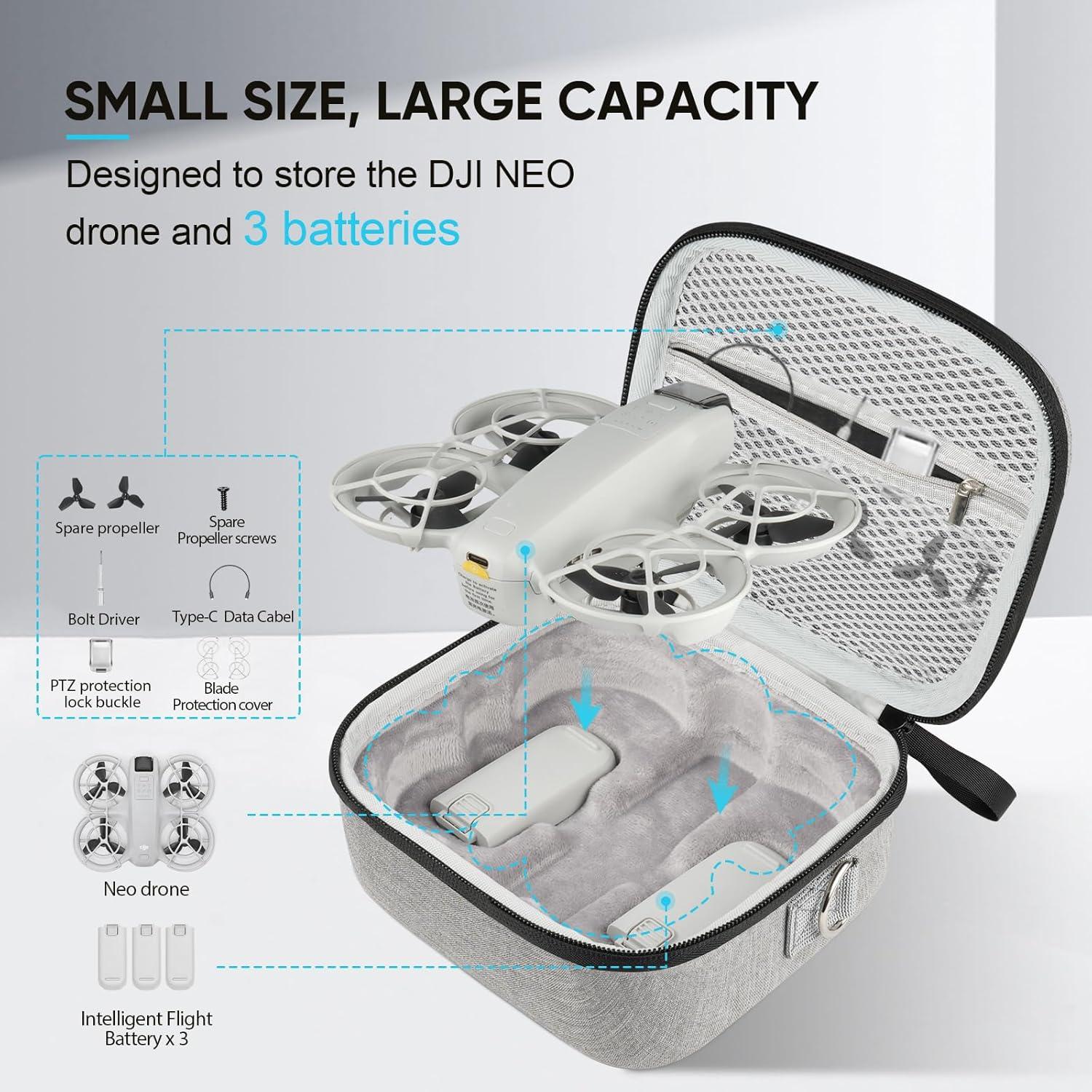 Estuche Duro GAGITERVR N2 para Dron DJI Neo - Compacto y Ligero