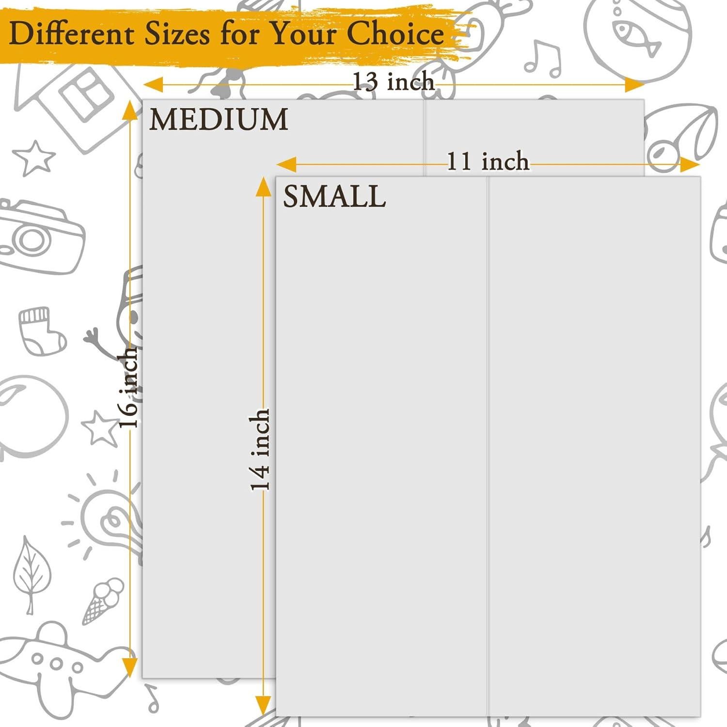 3 Piezas Cartón Plegable para Póster AKONEGE 53x35 cm