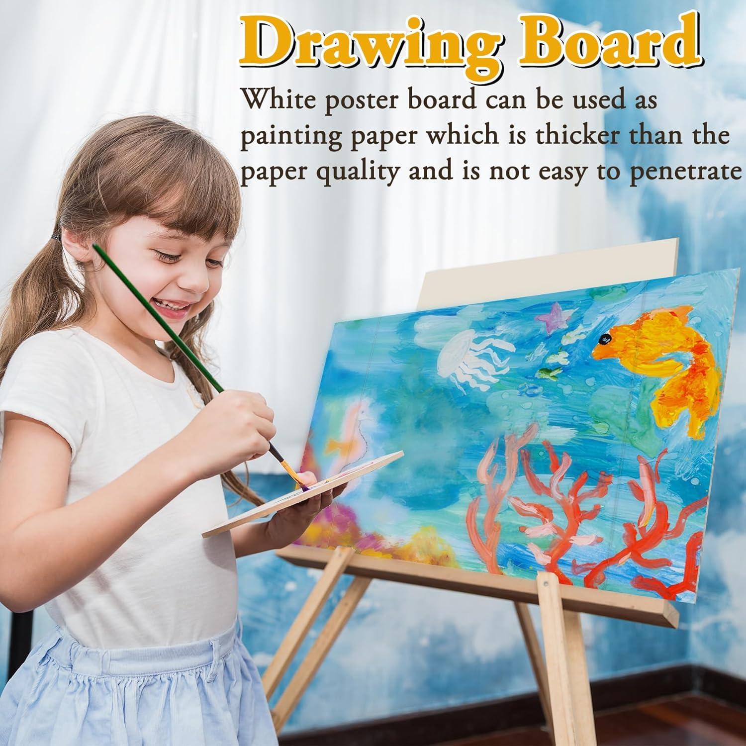 3 Piezas Cartón Plegable para Póster AKONEGE 53x35 cm