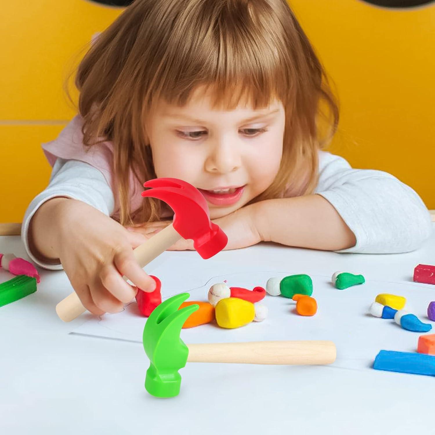 Juguetes de Martillo de Madera Fowecelt 2 Piezas Educativos