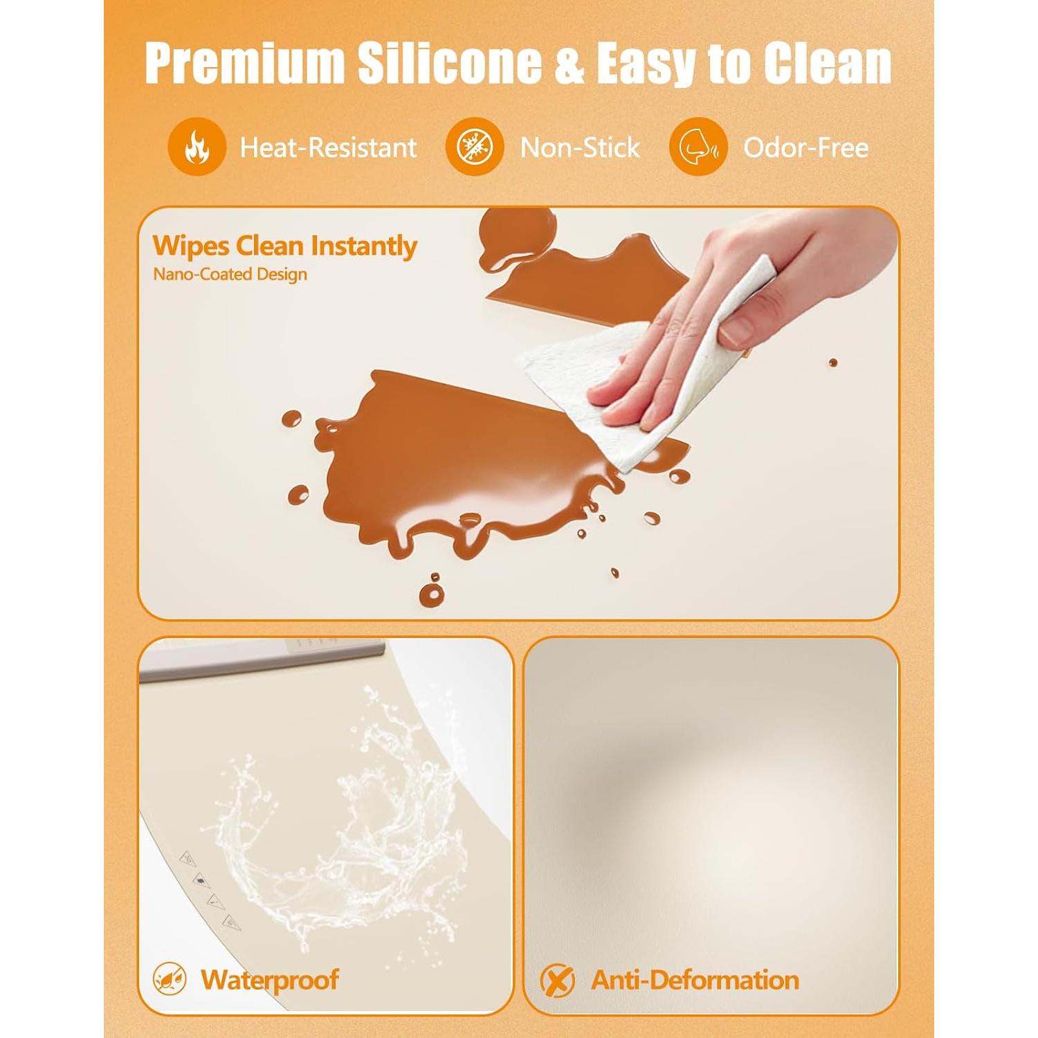 Alfombrilla Calentadora Eléctrica FULSUNT 60x40cm 3 Temperaturas