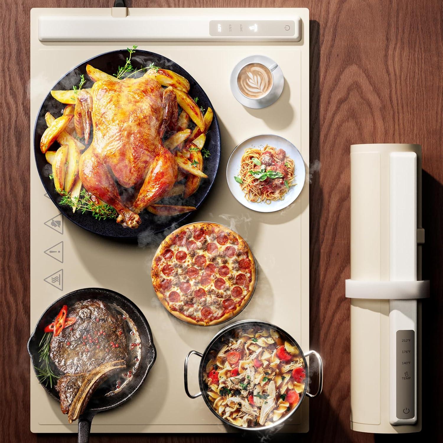 Alfombrilla Calentadora Eléctrica FULSUNT 60x40cm 3 Temperaturas