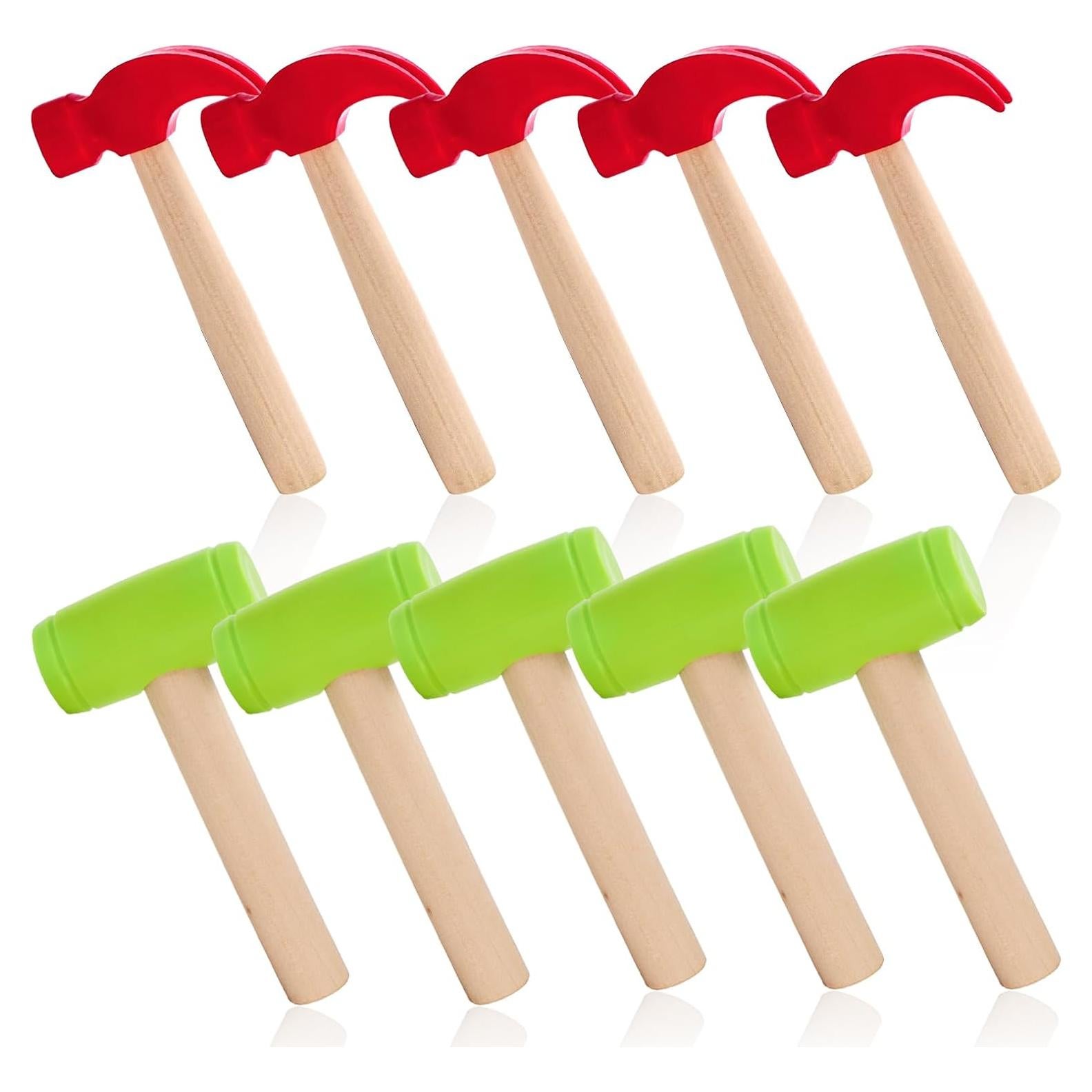 Paquete de 10 Juguetes Martillo Nagpew para Niños