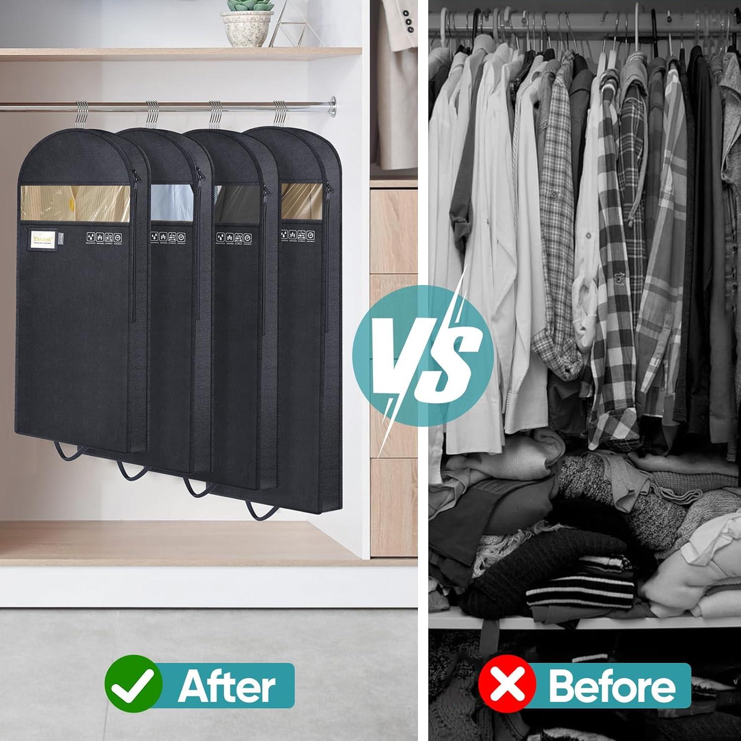 Bolsa de Ropa BALEINE 42" con Ventana Visual - 2 Piezas