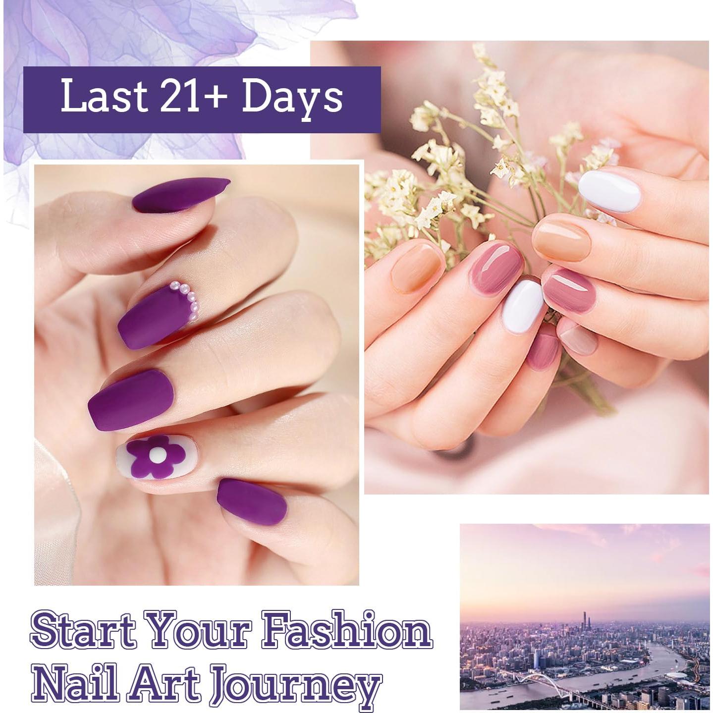 Kit de Esmalte de Uñas en Gel JODSONE 20 Colores con Luz UV