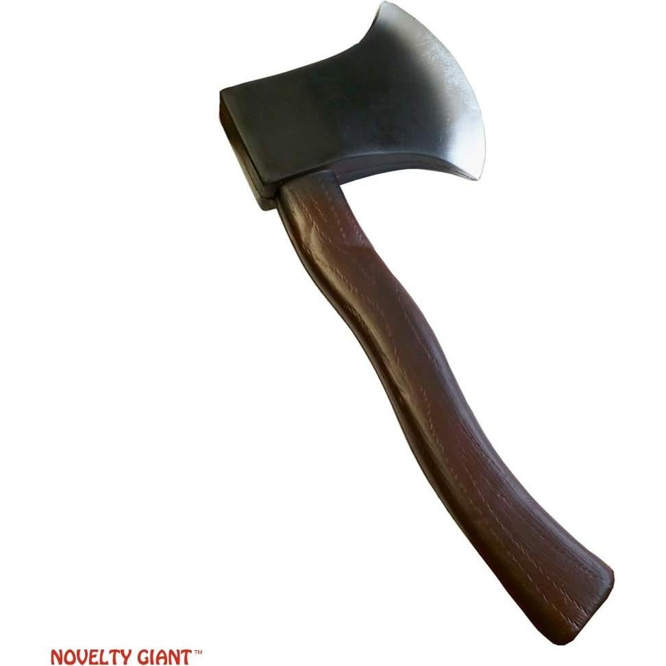 Hacha de Espuma 30,48 cm Novelty Giant Marrón