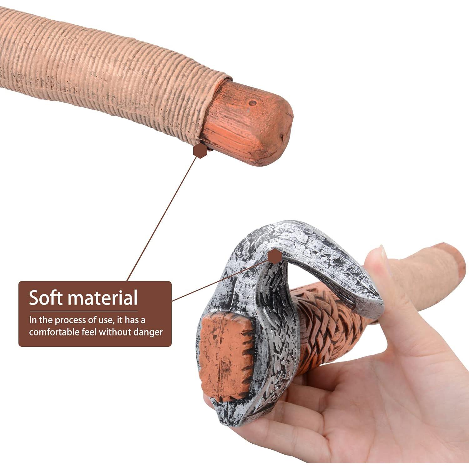 Hacha de Espuma Vikinga LarpGears para Disfraz 35.56 cm