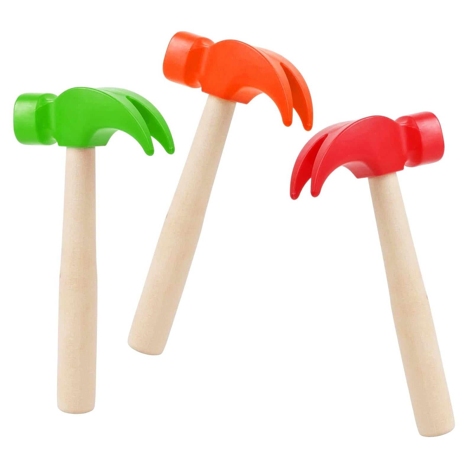 Juguetes de Martillo de Madera Fowecelt - 3 Piezas Educativos