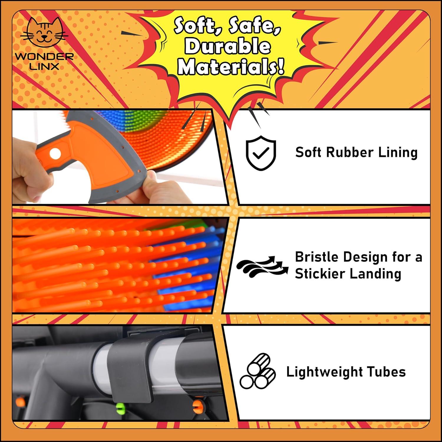 Juego de Lanzamiento 3 en 1 WonderLinx - Dardos y Hachas