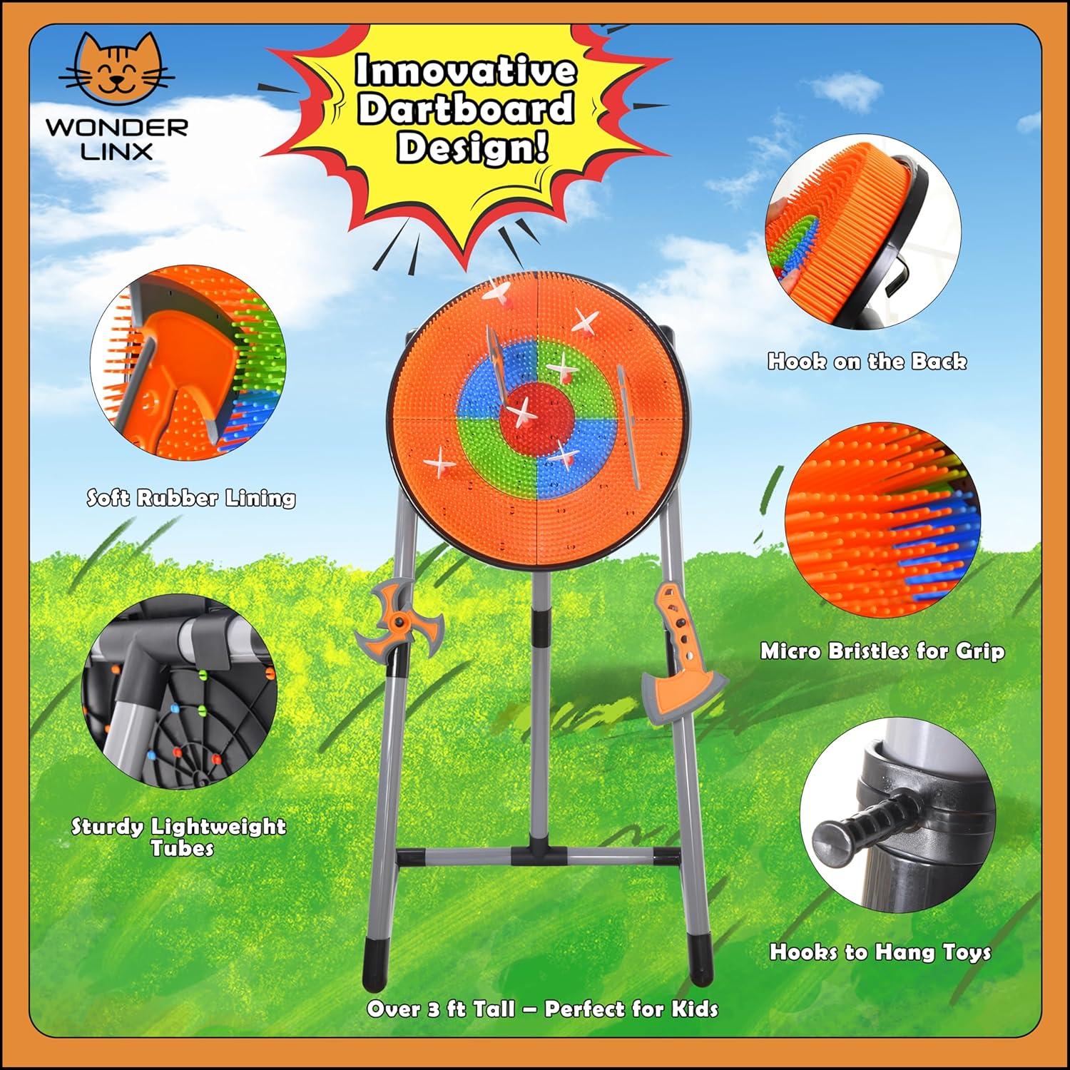 Juego de Lanzamiento 3 en 1 WonderLinx - Dardos y Hachas