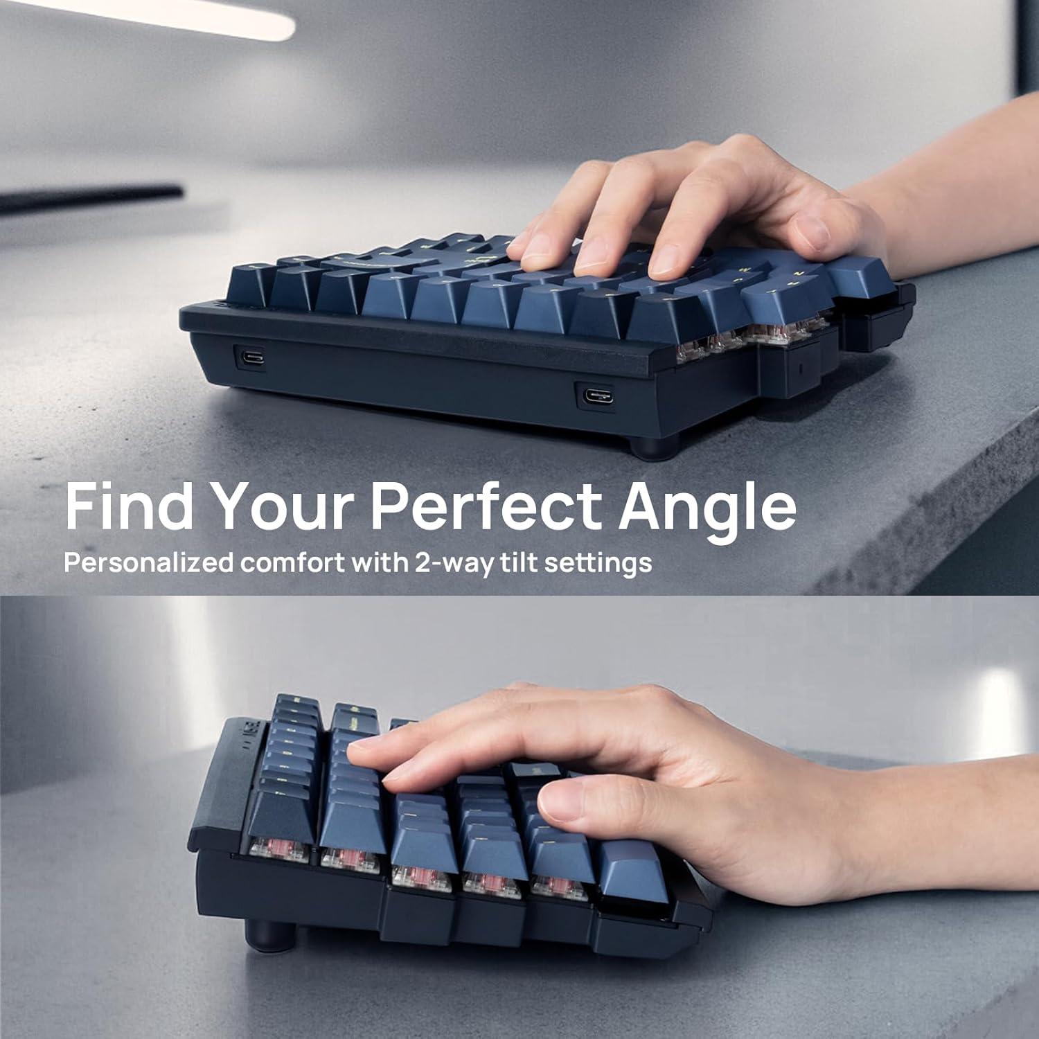 Teclado Mecánico Ergonómico MISTEL MD770 TKL RGB Bluetooth