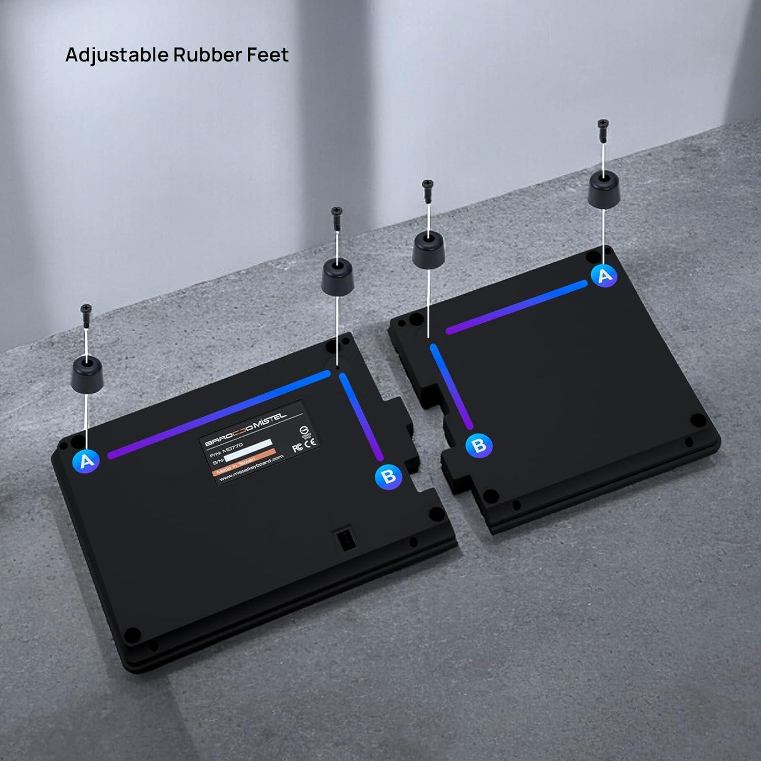 Teclado Mecánico Ergonómico MISTEL MD770 TKL RGB Bluetooth