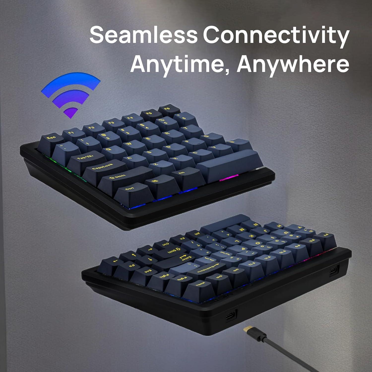 Teclado Mecánico Ergonómico MISTEL MD770 TKL RGB Bluetooth